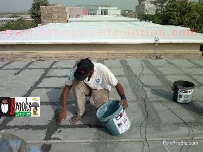 roof treatment for water leakage
