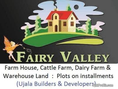 Farm Houses Plots Land on installments and Possession on 50%